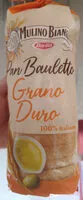 Mängden socker i Pan Bauletto al Grano Duro