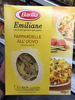 Mängden socker i Emiliane pappardelle all'uovo
