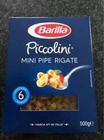Mängden socker i Mini Pipe Rigate