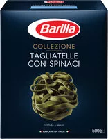 Mängden socker i Tagliatelle con Spinaci