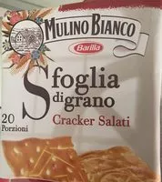 Mängden socker i Sfoglia digrano cracker salati