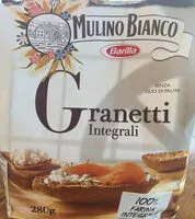 Mängden socker i Granetti integrali