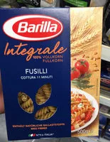 Mängden socker i Vollkorn Fusilli