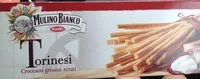 Mängden socker i Mulino Bianco Torinesi