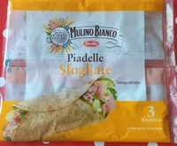 Mängden socker i Piadelle sfogliate