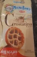 Mängden socker i Crostatina cacao