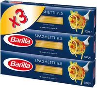 Mängden socker i Lot pâtes Spaghetti x3