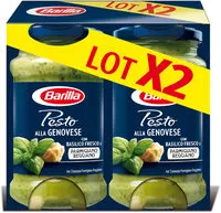 Mängden socker i Lot Pesto Genovese 190g x2