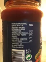 Mängden socker i Puttanesca