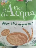 Mängden socker i Fiori d'acqua Mulino bianco Barilla