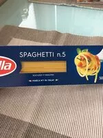 Mängden socker i Spaghetti n°5 barilla
