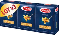 Mängden socker i Lot pâtes Fusilli x3