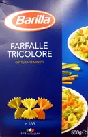 Mängden socker i Farfalle tricolore