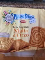 Mängden socker i Fette Biscottate Mulino Malto d'orzo