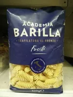 Socker och näringsämnen i Academia barilla