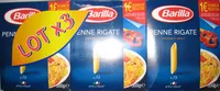 Mängden socker i Penne Rigate n. 73 (Lot x 3)