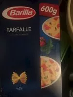 Mängden socker i Farfalle 600g int'l ba