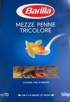 Mängden socker i Mezze Penne Tricolore