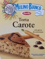 Mängden socker i Torta Carote Con Gocce Di Cioc. M. bianco GR