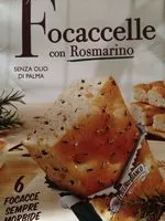 Mängden socker i Focaccelle rosmarino