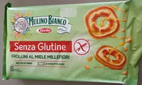 Mängden socker i Senza glutine frollini al miele millefiori