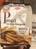 Mängden socker i Pangrì con farina integrale