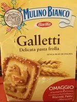 Mängden socker i Galletti