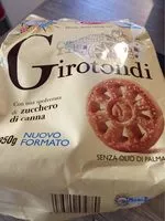 Mängden socker i Girotondi con granelli di zucchero di canna
