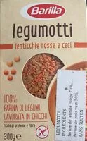 Mängden socker i Legumotti lenticchie rosse e ceci