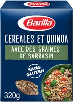 Mängden socker i Barilla mélange céréales, sarrasin et quinoa 320g