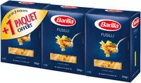 Mängden socker i Lot pâtes Fusilli x3