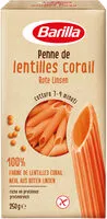 Mängden socker i Barilla pates penne de lentilles corail 250g