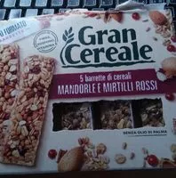 Mängden socker i 5 barette di cereali Mandore e Mirtilli Rossi