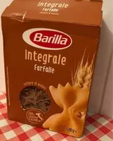 Mängden socker i Integrale Farfalle
