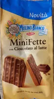 Mängden socker i Mini fette con cioccolato al latte