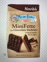 Mängden socker i Mini Fette con cioccolato fondente