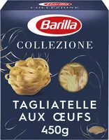 Mängden socker i Tagliatelle aux œufs