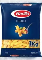 Mängden socker i Barilla pates fusilli 1 kg