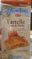 Mängden socker i Tartelle cuore di mela