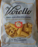 Mängden socker i il tortiglione n° 125