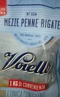Mängden socker i Mezze maniche rigate