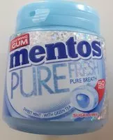 Mängden socker i Chewing-gum pure fresh