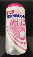 Mängden socker i Mentos white