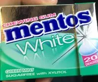 Mängden socker i Mentos White