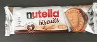 Mängden socker i Nutella biscuit