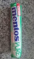 Mängden socker i Mentos pure fresh