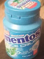 Mängden socker i Mentos Gum Bottle Ice Crush Ice Mint X6