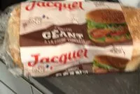 Mängden socker i 4 burguers geant à la farine complete
