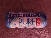 Mängden socker i Mentos pure fresh gum