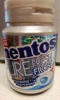 Mängden socker i Mentos pure fresh frost strong peppermint